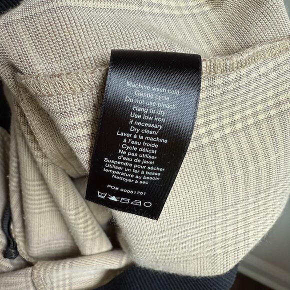 Rag & Bone Plaid Slim Fit Pants – Beige Check Print Women’s P (XS/2) - Picture 8 of 8